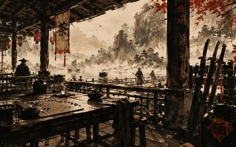 江湖弈事权谋短剧棋局专题封面 - 青柠短剧